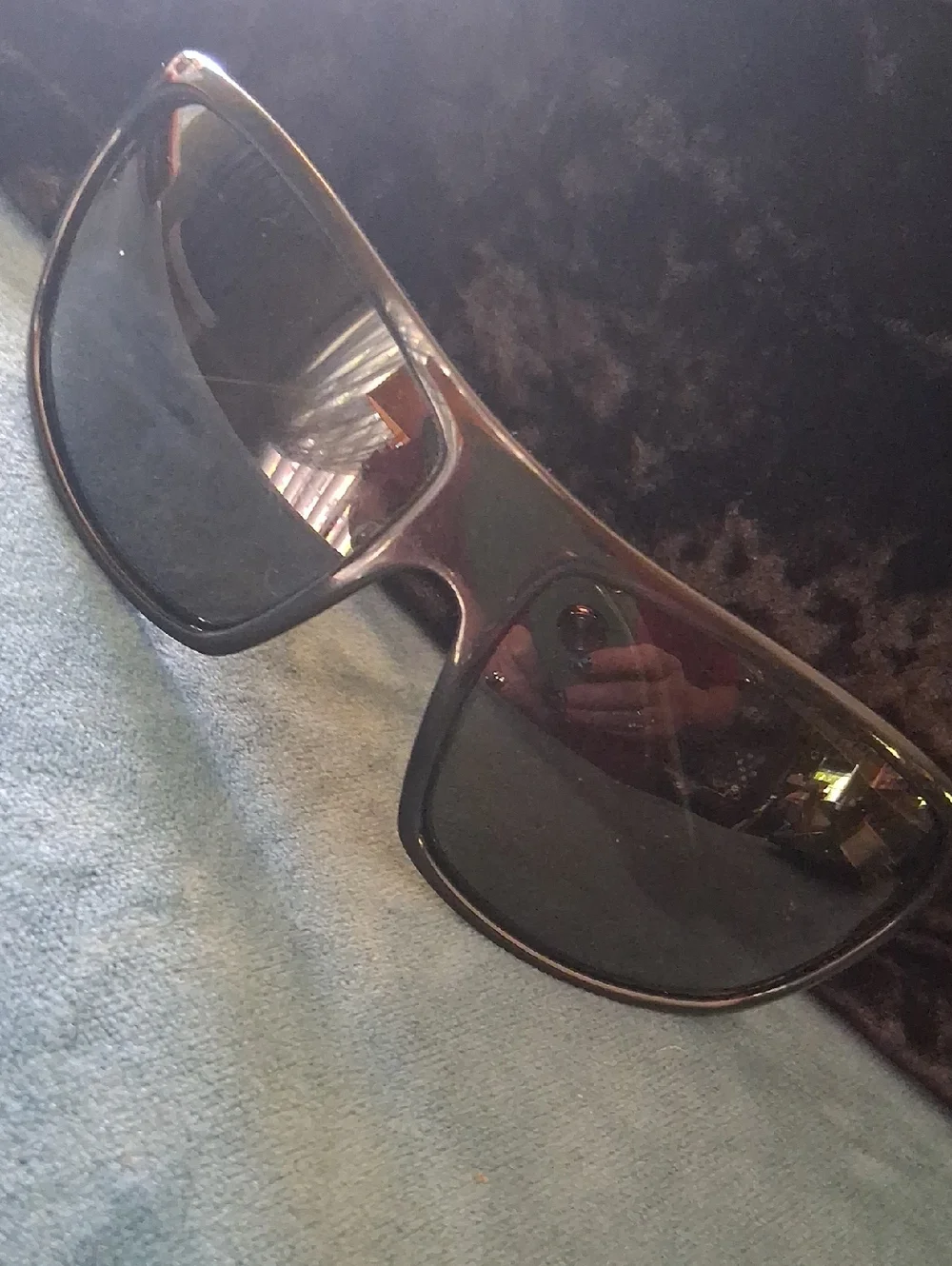 Mens Brigaide Sunglasses Black On Black